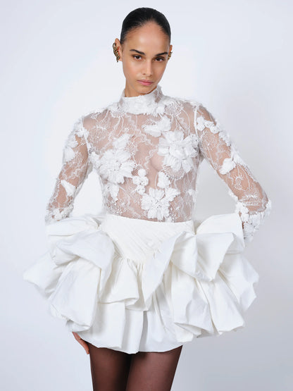 THE FREJA TOP IN WHITE