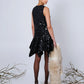 THE ESME MINI DRESS IN BLACK