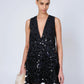 THE ESME MINI DRESS IN BLACK
