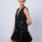 THE ESME MINI DRESS IN BLACK