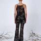 THE LENNON PANTS IN EMBROIDERED LACE