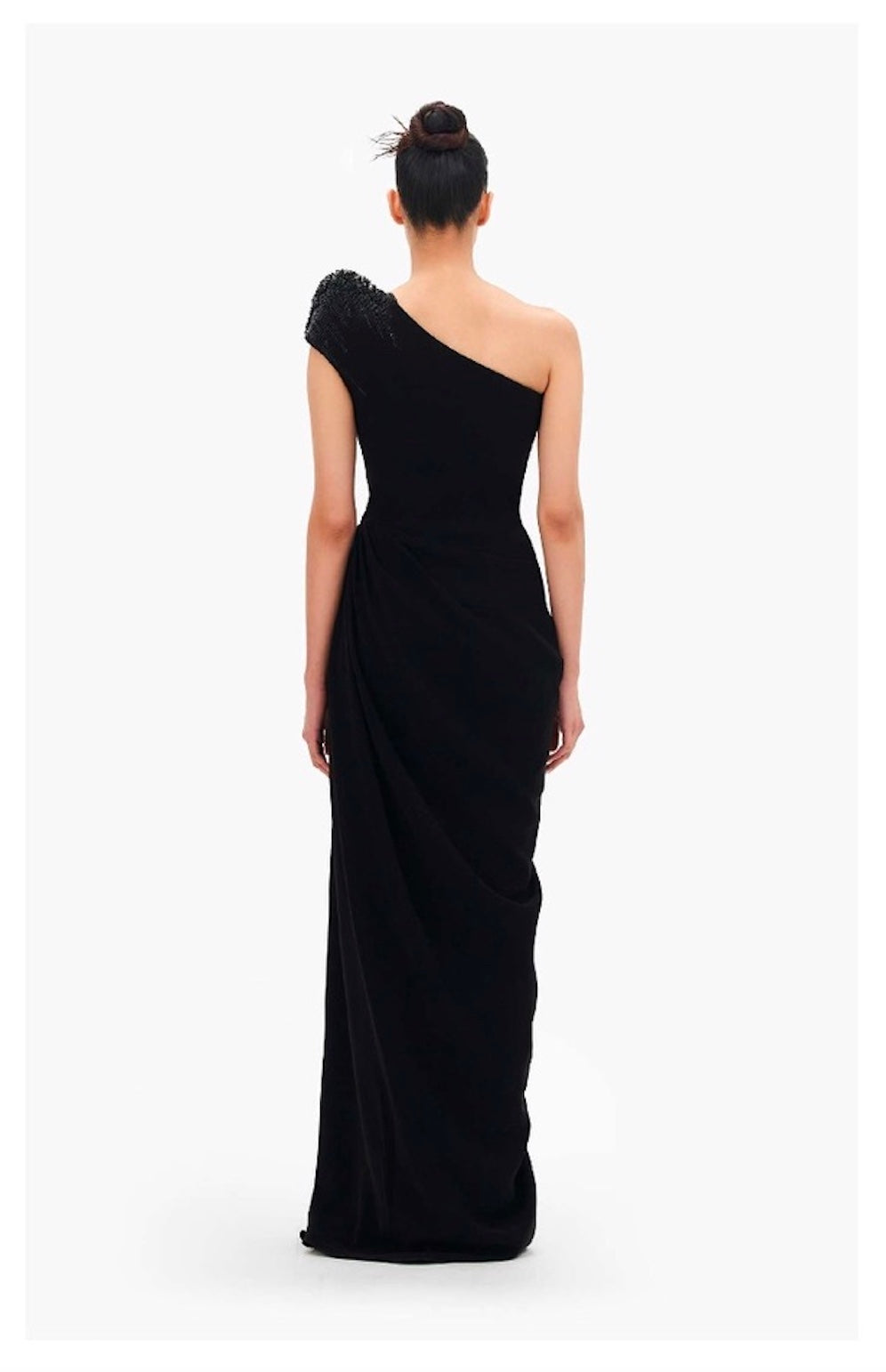 THE CRYSTAL ONE SHOULDER GOWN