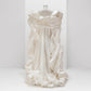 SCULPTURAL CORSET DRESS WITH CAPE