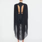 TORRENT DRAPED MINI DRESS