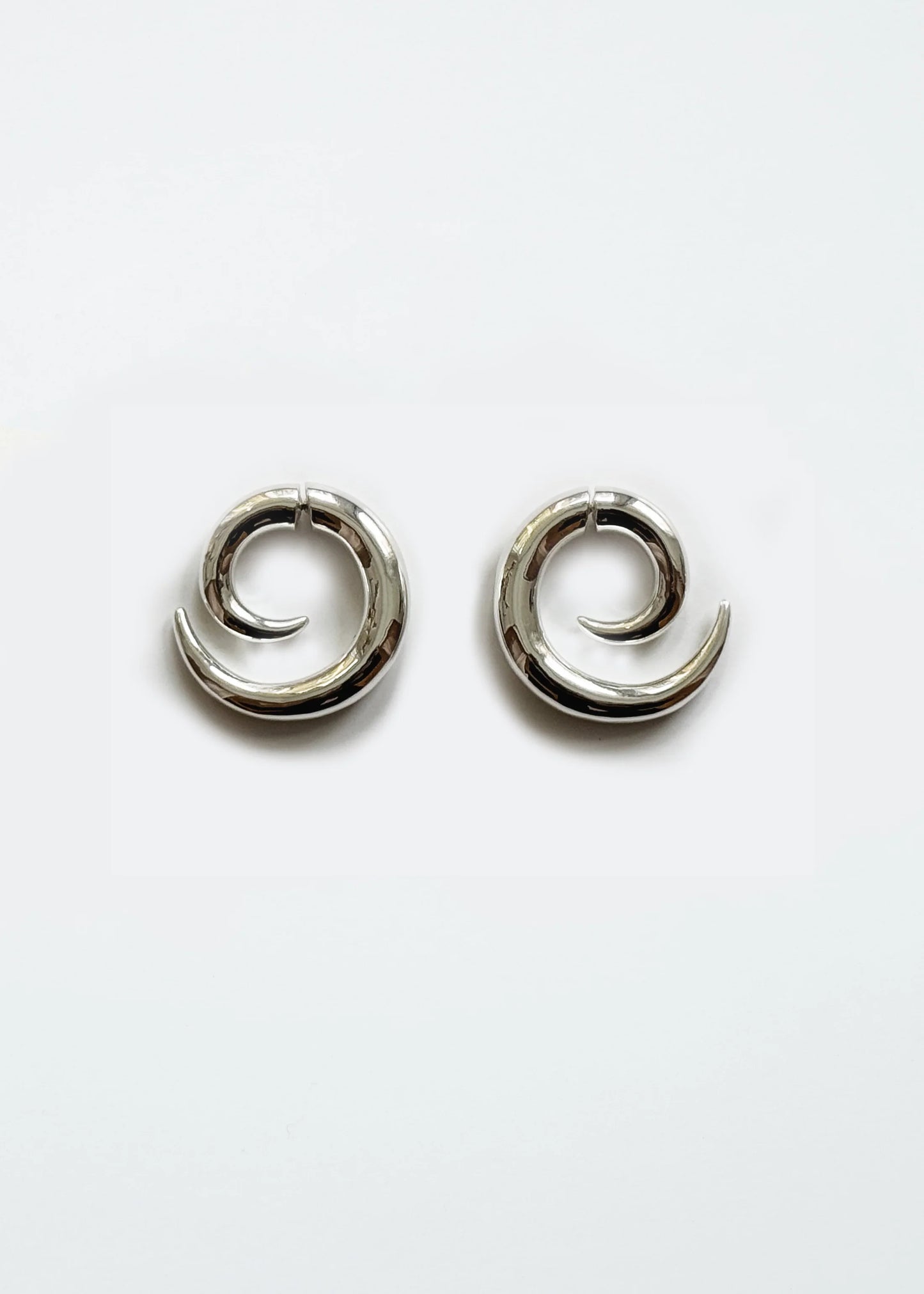 ETERNITY EARRINGS SILVER PAIR