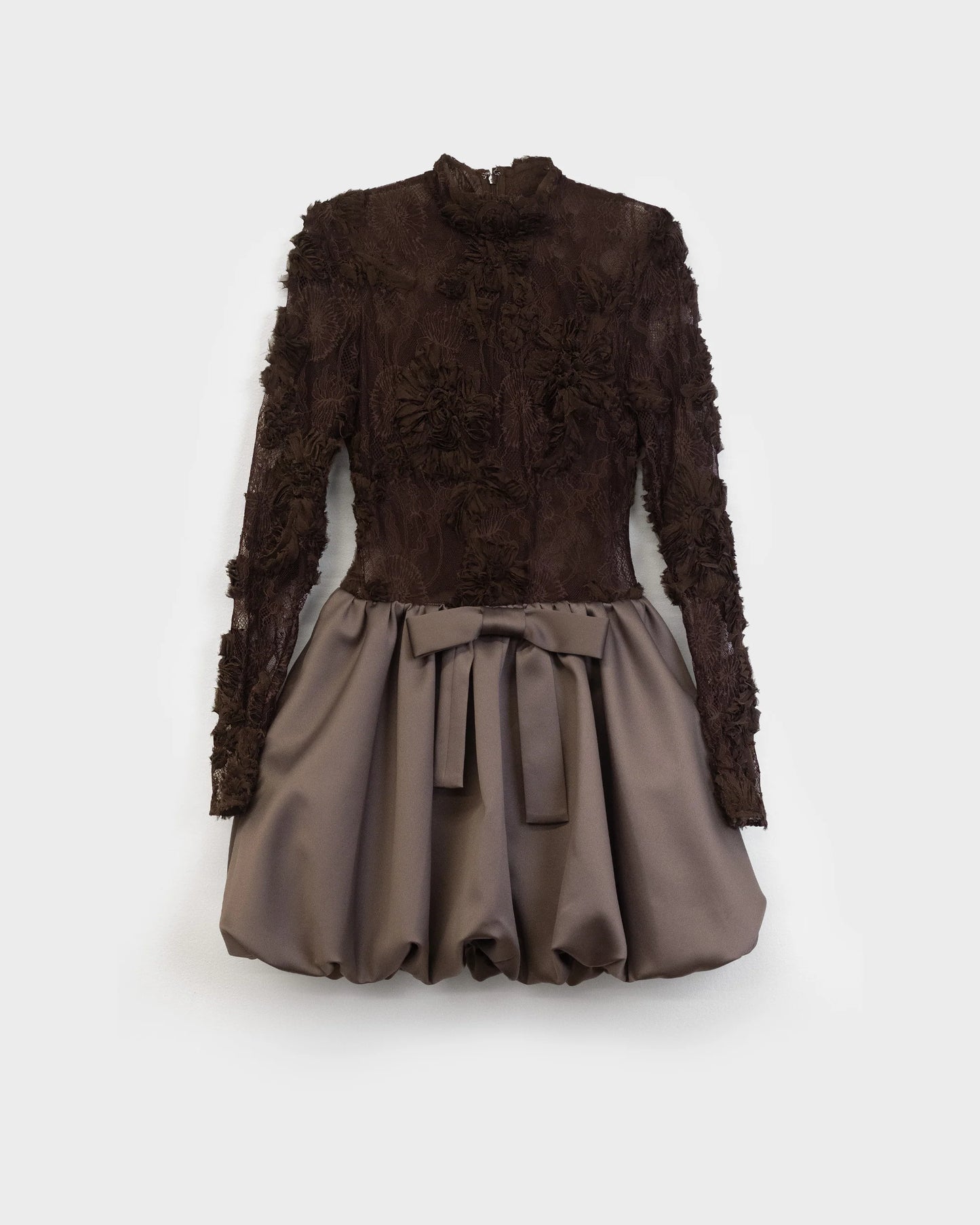 THE JETTE COCKTAIL DRESS IN BROWN