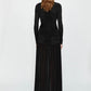 VENUS L/S SLINKY GOWN