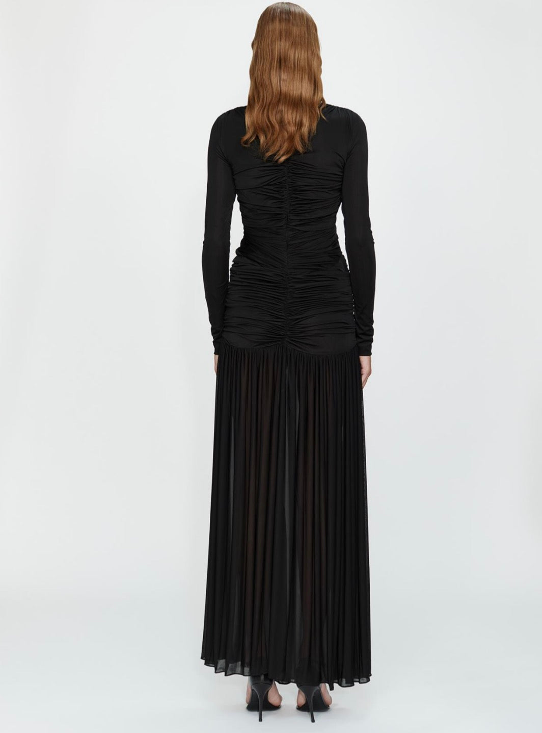VENUS L/S SLINKY GOWN