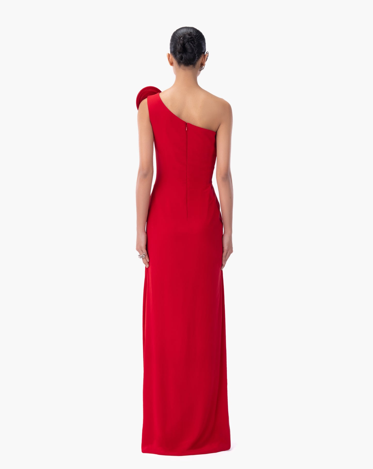 THE EMBER ONE-SHOULDER GOWN