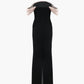HALO DRAPE COLUMN GOWN