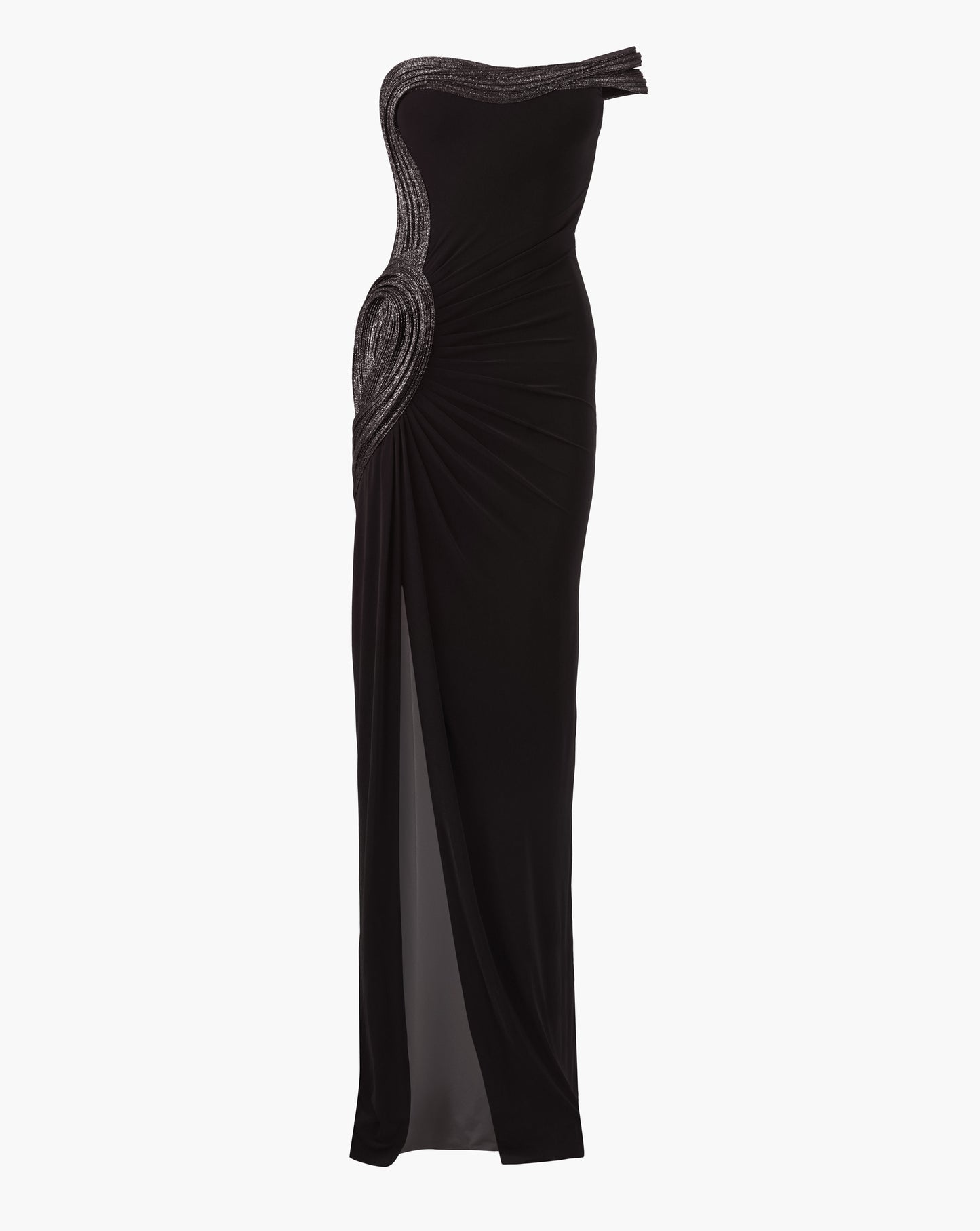 THE AXIS ONE SHOULDER GOWN