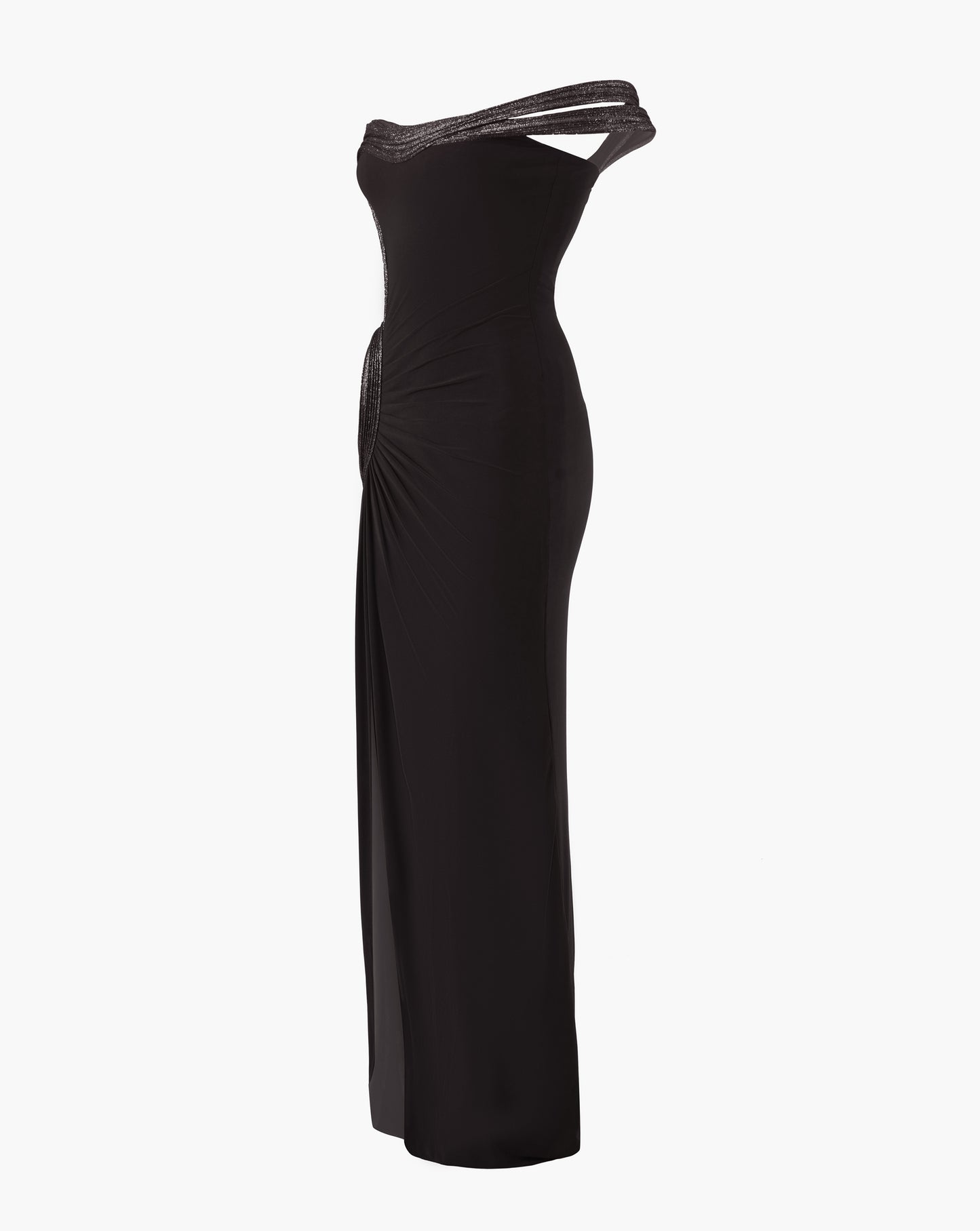 THE AXIS ONE SHOULDER GOWN