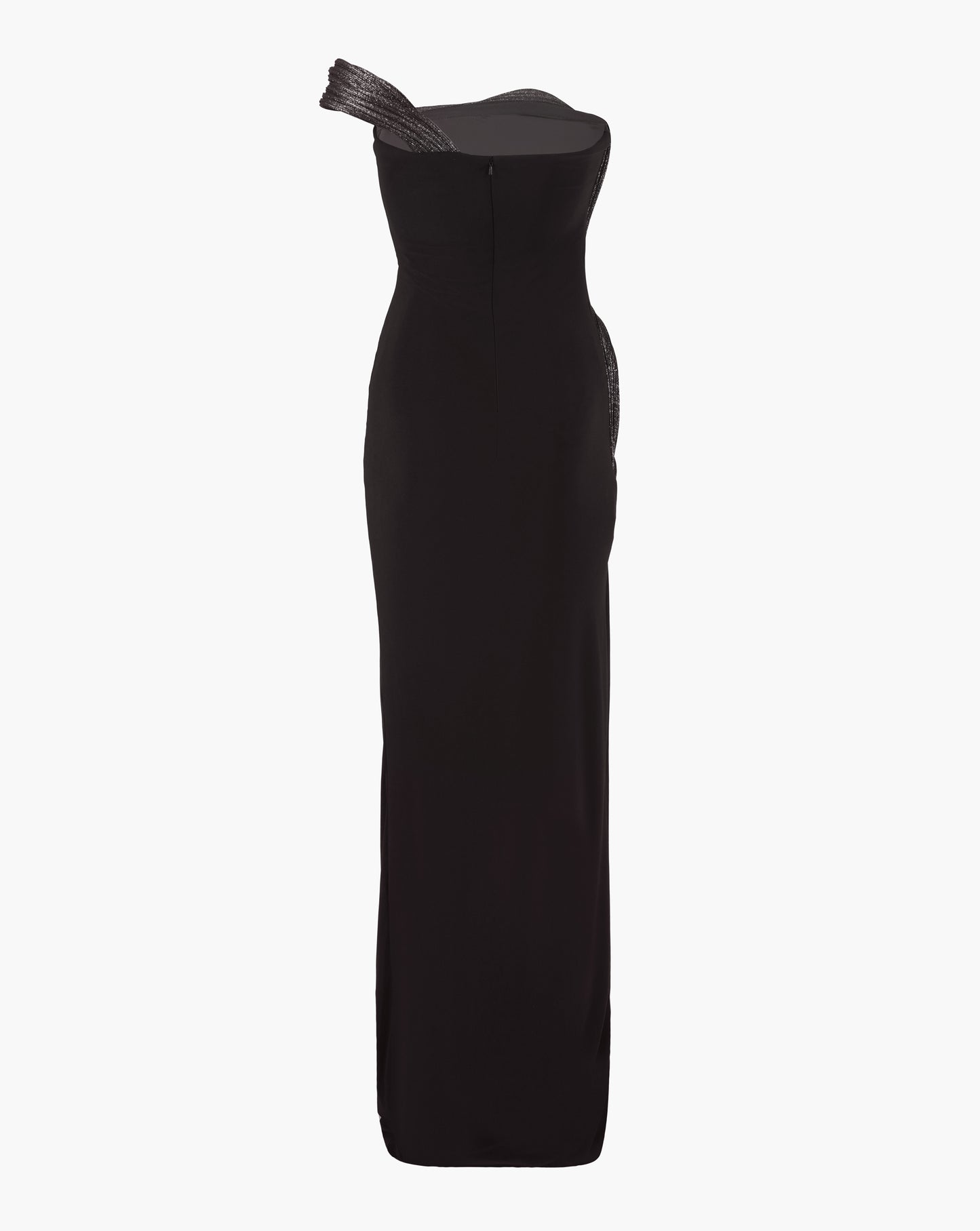THE AXIS ONE SHOULDER GOWN