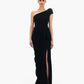 THE CRYSTAL ONE SHOULDER GOWN