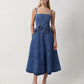 THE ERYN DRESS IN DENIM