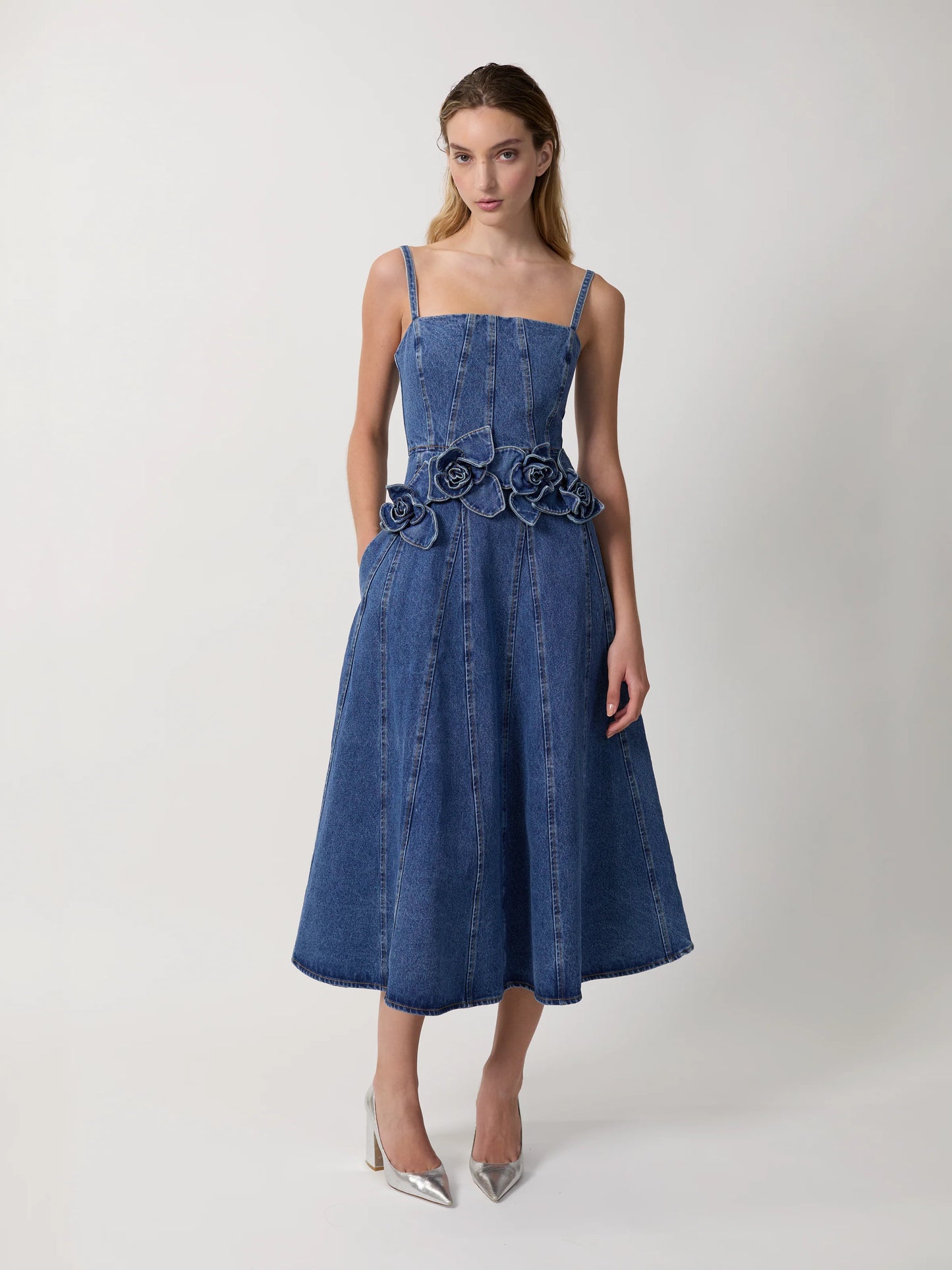 THE ERYN DRESS IN DENIM