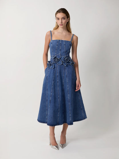THE ERYN DRESS IN DENIM
