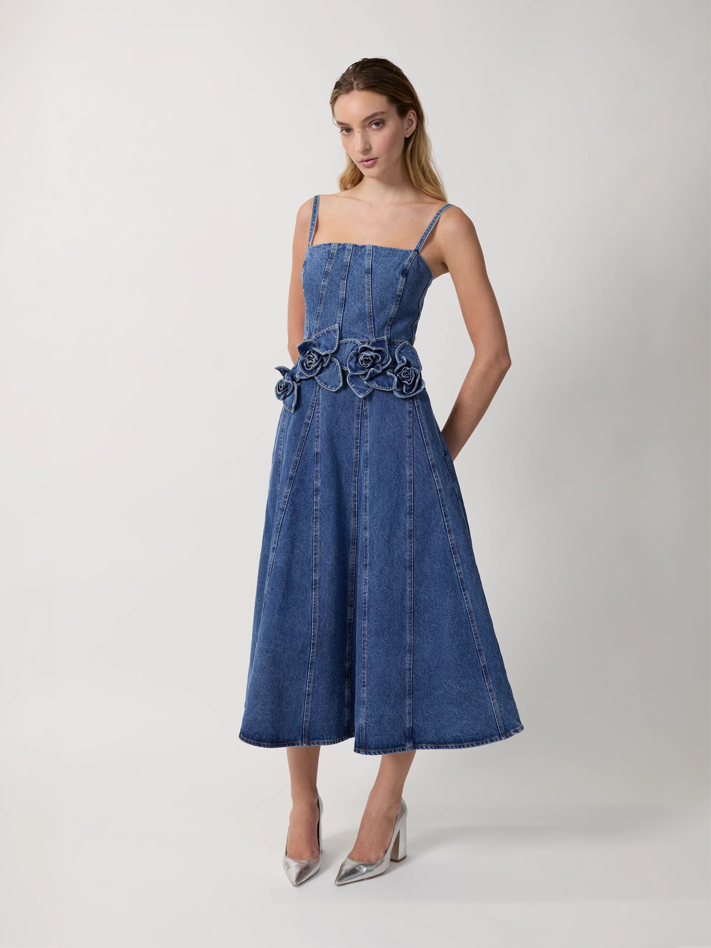 THE ERYN DRESS IN DENIM