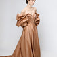 VOLUME SCULPTED DRESS