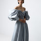 VOLUME SCULPTED DRESS