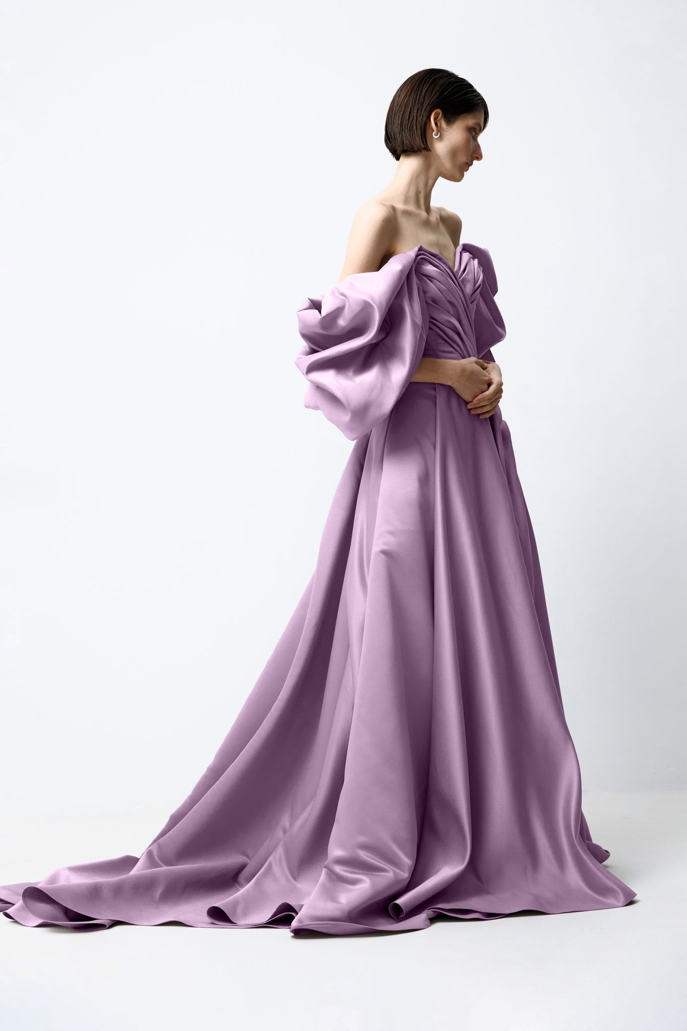 VOLUME SCULPTED DRESS