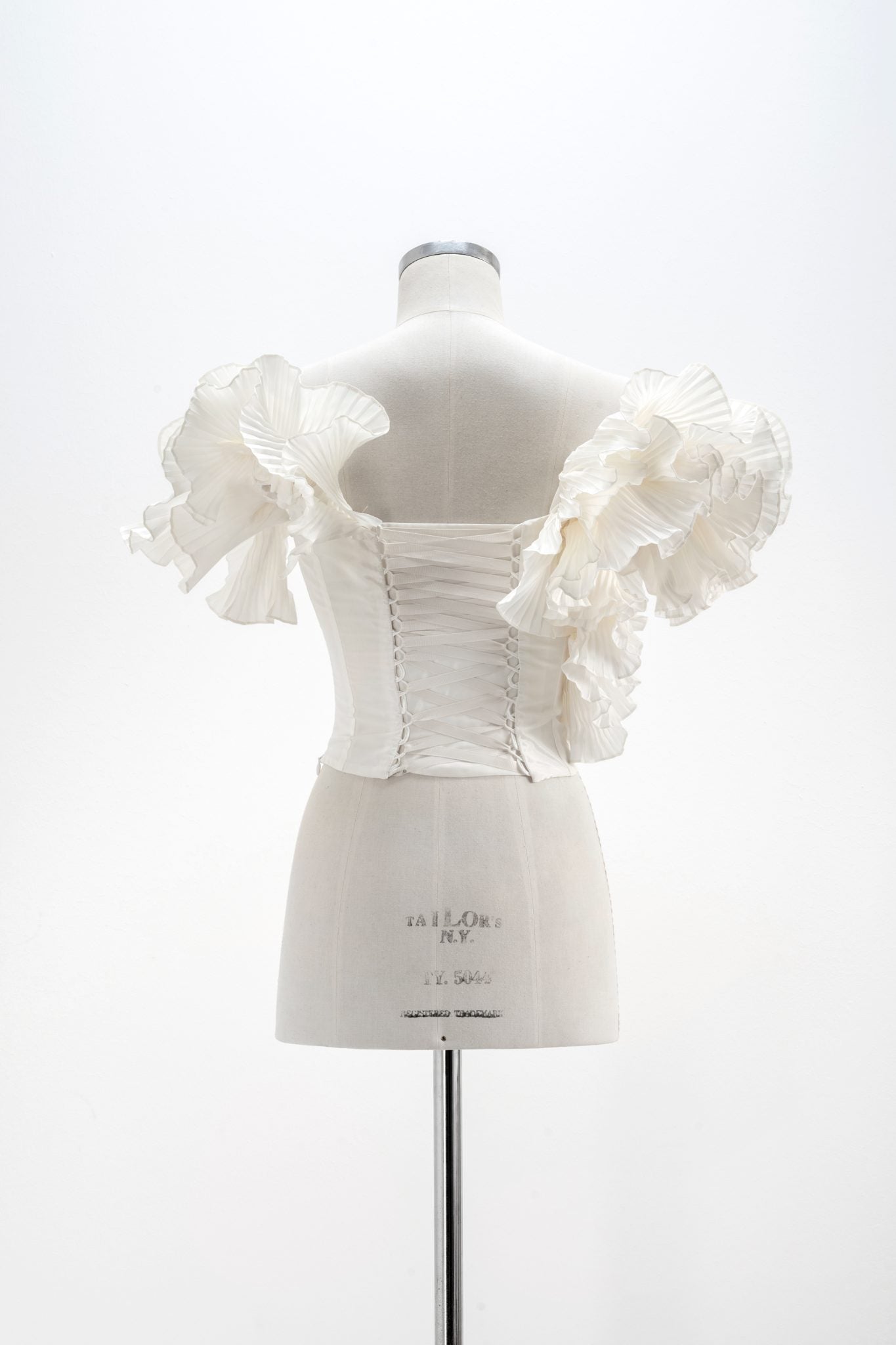 Plissé corset
