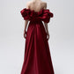 CORSET DRESS WITH MERINGUE FLOUNCES