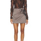 LIVA SATIN SKIRT