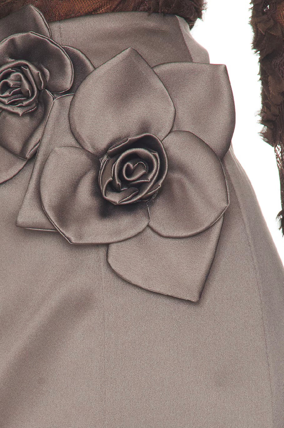 LIVA SATIN SKIRT