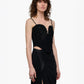 STARLIGHT SCULPTED SLIT SKIRT