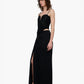 STARLIGHT SCULPTED SLIT SKIRT