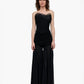 ONYX RUFFLE CORSET TOP