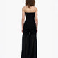 ONYX RUFFLE CORSET TOP