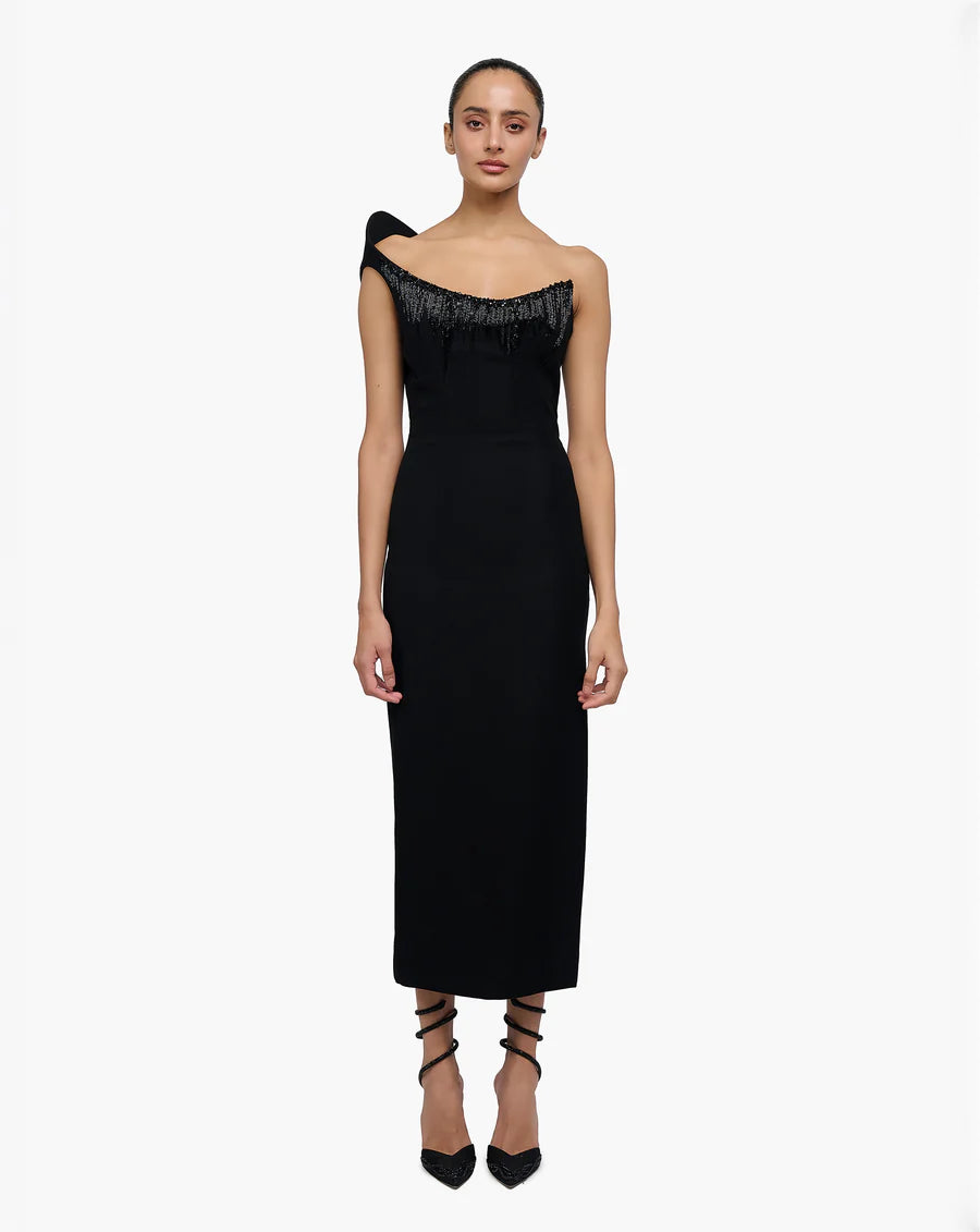 ECLIPSE MIDI DRESS