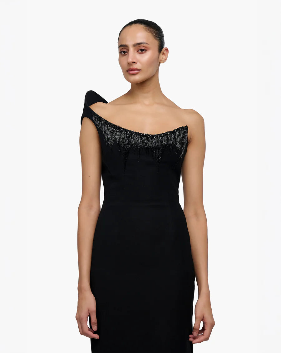 ECLIPSE MIDI DRESS