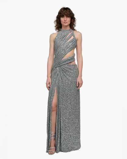 STARLIGHT HALTER GOWN
