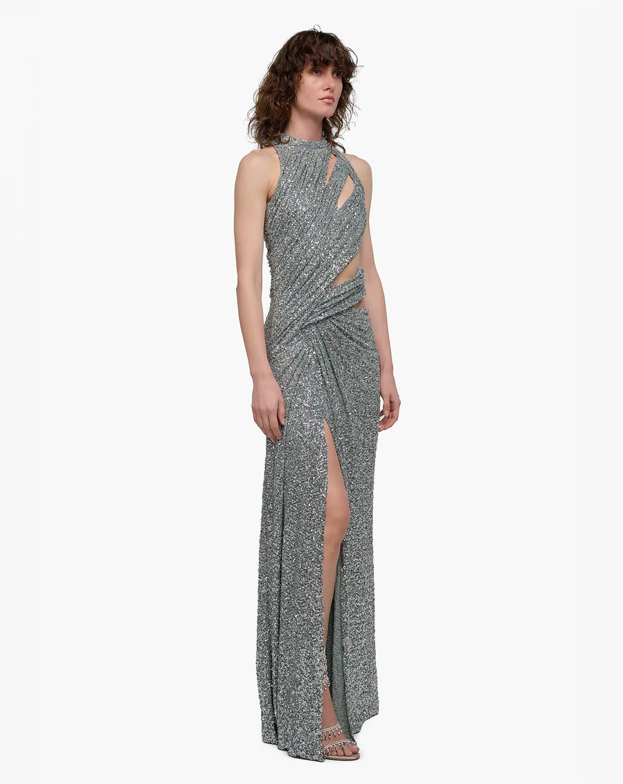 STARLIGHT HALTER GOWN