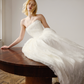 Agness Pale in off white