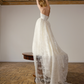 Agness Pale in off white