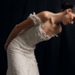 Fleur Antique dress in off white