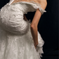 Fleur Antique dress in off white