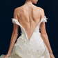 Fleur Antique dress in off white