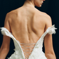 Fleur Antique dress in off white