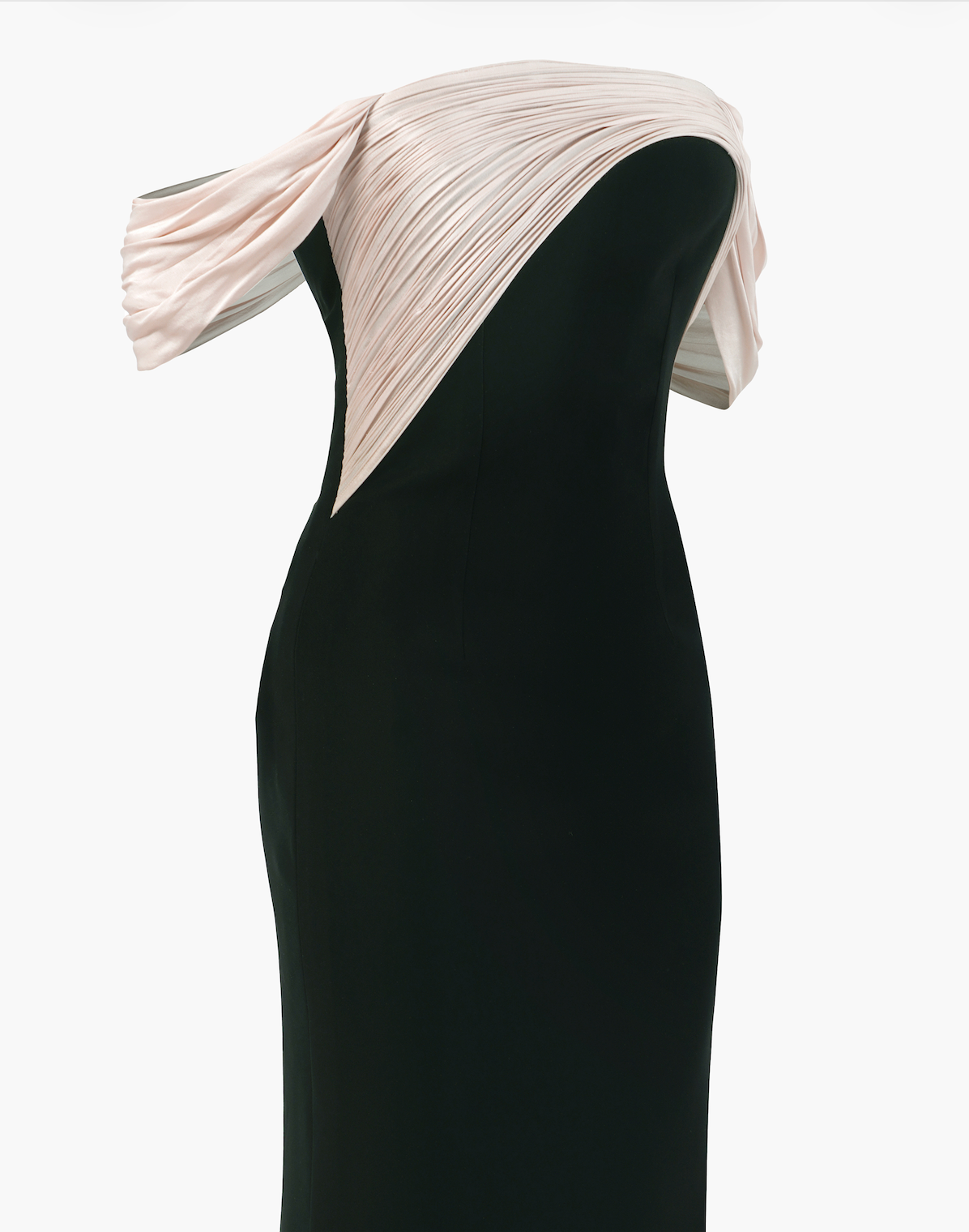 HALO DRAPE COLUMN GOWN