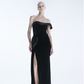 THE AXIS ONE SHOULDER GOWN