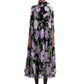 PLEATED MIDI DRESS