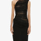 CONCAVE WIRED LACE GOWN
