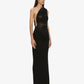 CONCAVE WIRED LACE GOWN