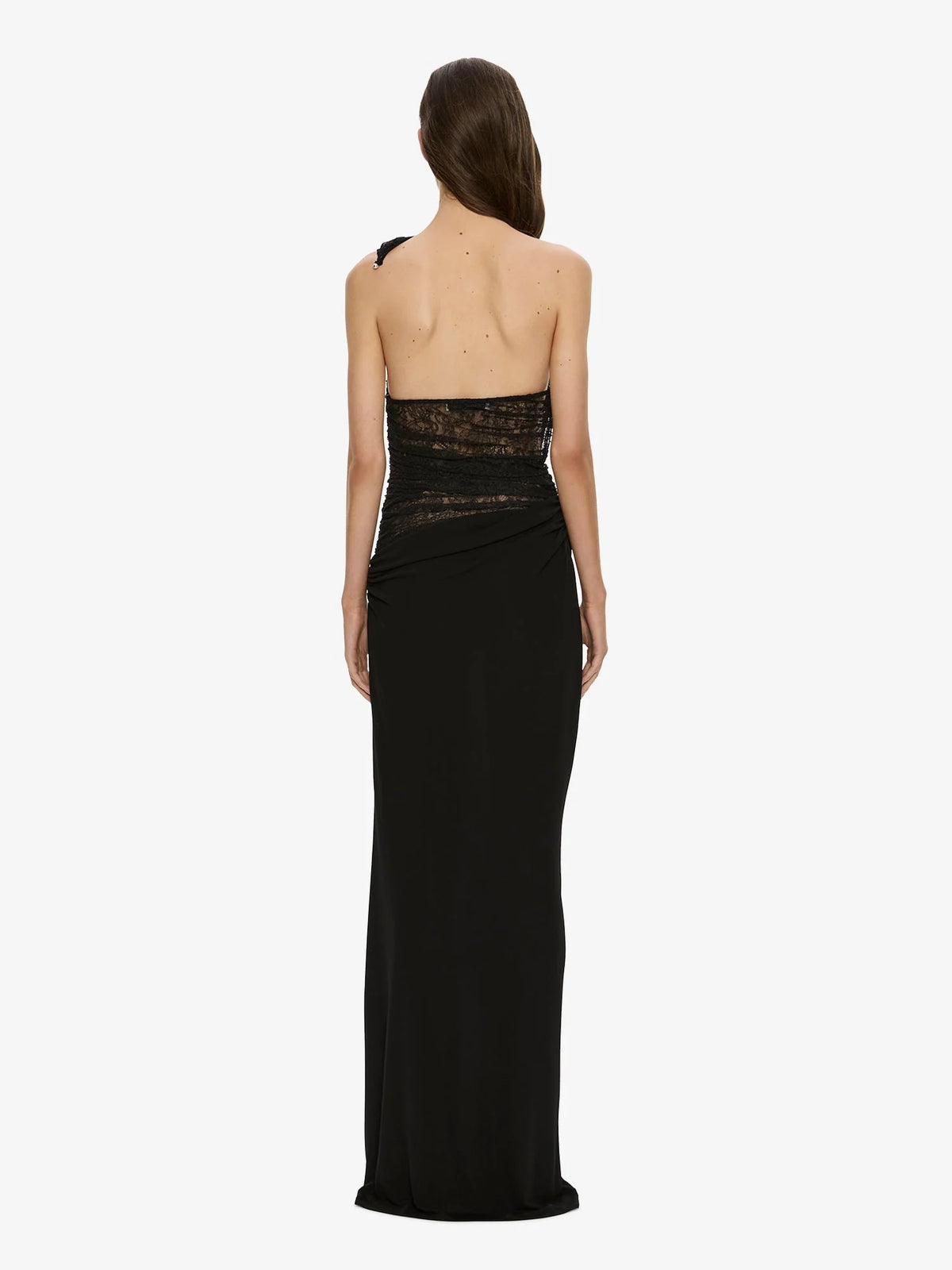 CONCAVE WIRED LACE GOWN