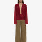 RIPPLE DRAPE LONG SLEEVE TOP
